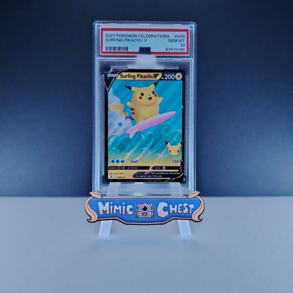 Surfing Pikachu 008 PSA10